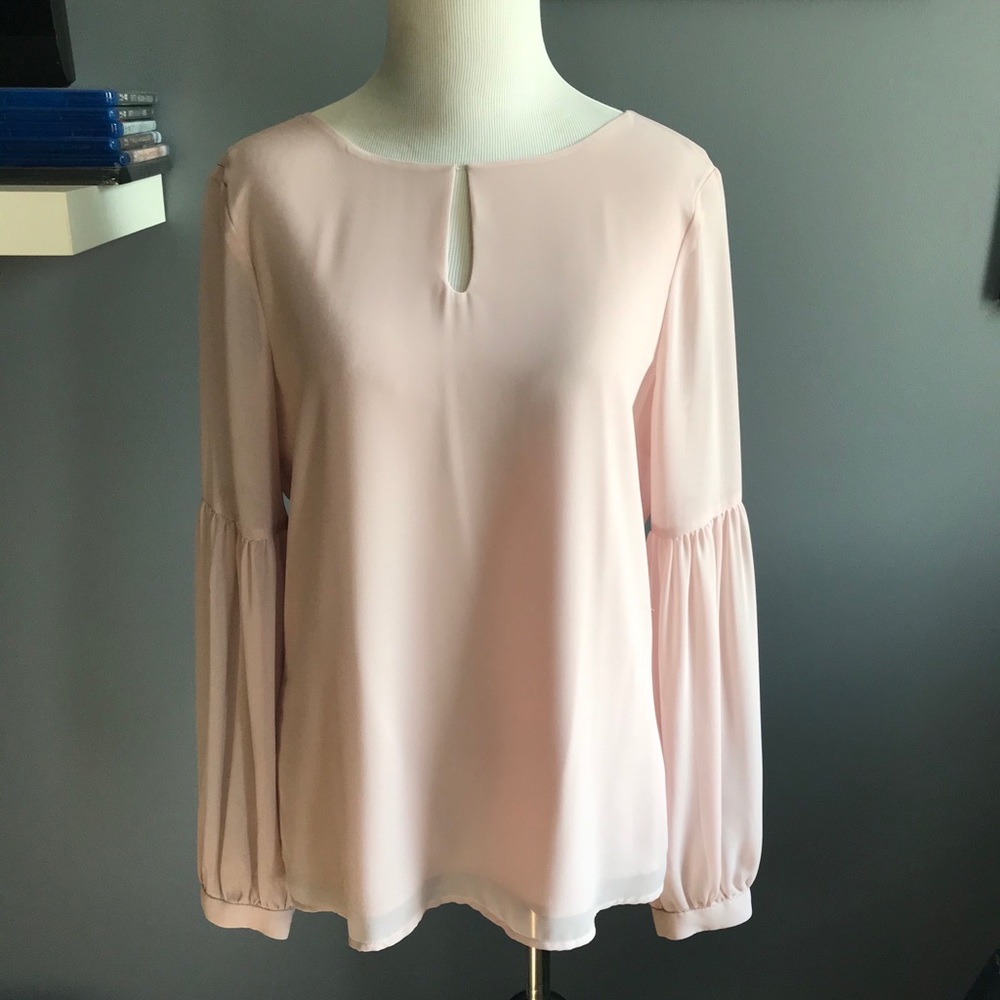 Express blush blouse